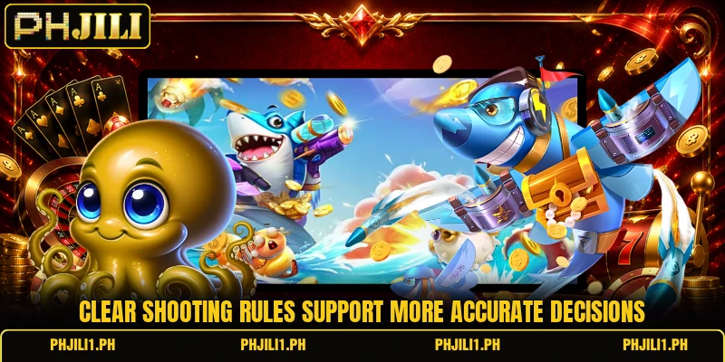 Clear shooting rules support more accurate decisions Clear shooting rules support more accurate decisions