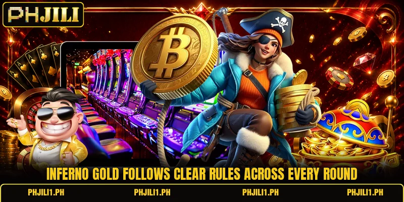 Inferno Gold follows clear rules across every round Inferno Gold follows clear rules across every round