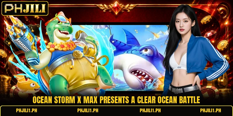 Ocean Storm X Max presents a clear ocean battle Ocean Storm X Max presents a clear ocean battle