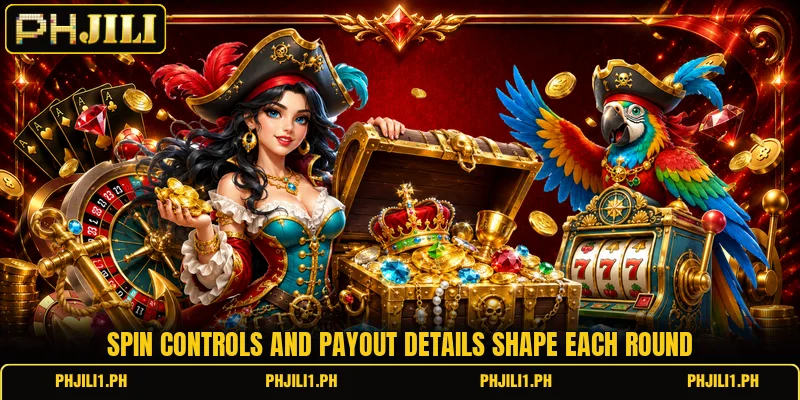 Spin controls and payout details shape each round Spin controls and payout details shape each round