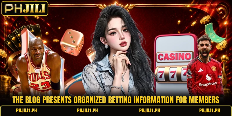 The blog presents organized betting information for members The blog presents organized betting information for members
